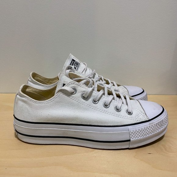 Converse Shoes - Converse CT AS Lift White Canvas